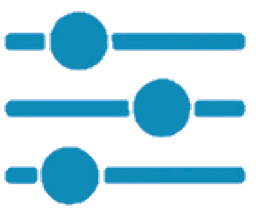 Customizable solutions icon